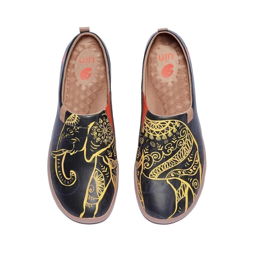 UIN Men's Walking Shoes Casual Lightweight Comfort Sneaker (Sri Lankan Elephant)